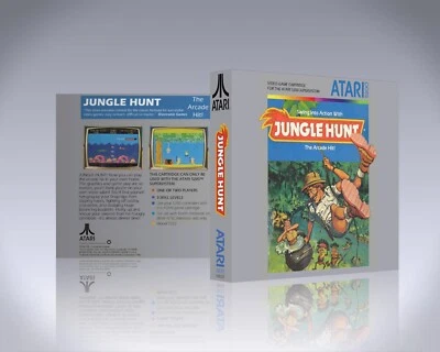 Atari 5200 Case - NO GAME - Jungle Hunt - Image 1 of 3