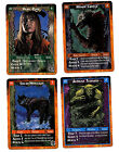 White Wolf Rage 4 Unplayed Mint Limited Edition Character Cards UD 1995 Z6