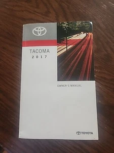 2017 TOYOTA TACOMA OWNERS MANUAL - Picture 1 of 2