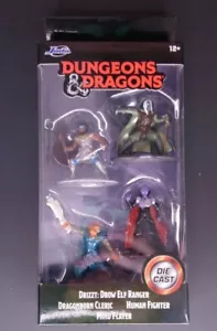 Dungeons & Dragons Nanofigs Collectibles Toy Figures - Set of 4 - Picture 1 of 3