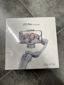 3-Axis Handheld Gimbal Stabilizer for Smartphone Face Tracking With Fill Light - Picture 1 of 5