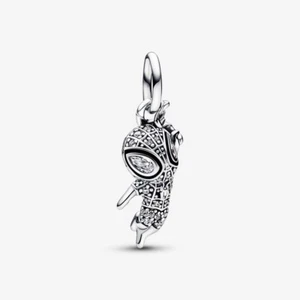 New Genuine Authentic Pandora x Marvel Spider-Man Pavé Pendant Charm 392353C01 - Picture 1 of 6