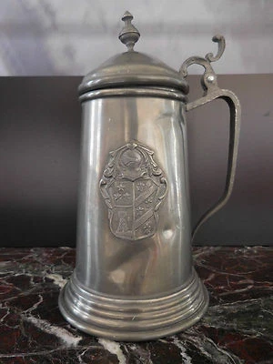 chope Ariston Peltro étain 95 % antiquité CURIOSITY by PN - Photo 1/4