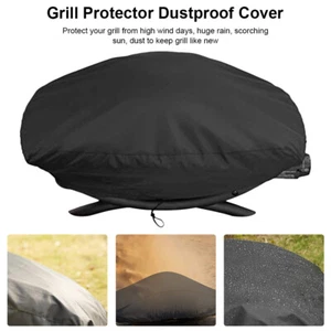 1PCS BBQ Barbecue Grill Cover Waterproof Dustproof For Weber 7110 Q1000 Series - Picture 1 of 10