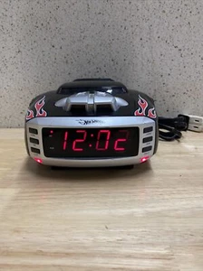 Collector Hot Wheels Car Alarm Clock Radio Mattel works - Picture 1 of 9