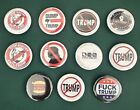 Anti Trump Pin Back Buttons Campaign Pack Of 11 1.25?