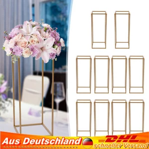 10x Soporte para flores Soporte para plantas Taburete para flores Esquinero Boda Mesa Centros - Imagen 1 de 24