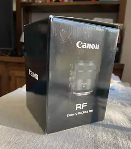 NEW Canon RF 85mm F2 Macro IS STM Lens - Picture 1 of 3