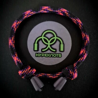 mens bracelet womens paracord bracelet knot adjustable wristband  - Image 1 of 4