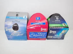 Leggs Pantyhose Size B Mixed Model and Color Assortment Vtg NOS #40 - Picture 1 of 19