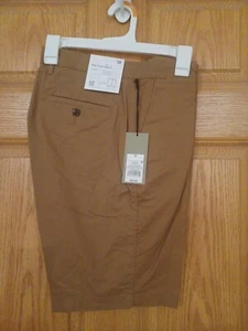Goodfellow & Co Herren Größe 32 9" Schrittlänge Linden vorne flach Shorts khaki neu mit Etikett - Bild 1 von 9