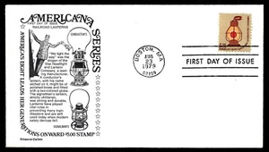 USA SCOTT # 1612, ARISTOCRAT FDC COVER OF 1979 LANTERN, AMERICANA SERIES - Picture 1 of 1