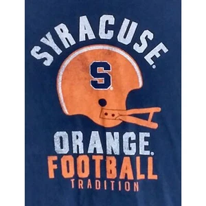 Ouray Syracuse Orange Graphic Print T-Shirt. Men's XL. Blue Orange - Picture 1 of 7