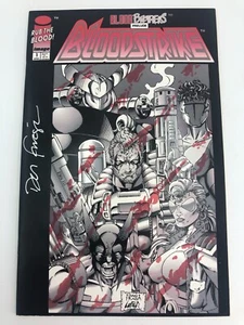 Bloodstrike 1993 #1 Image AUTOGRAPHED SIGNED Comic Book - Picture 1 of 2