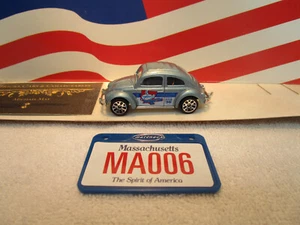 MATCHBOX THROUGH AMERICA MASSACHUSETTS CLASSIC 1962 VW BEETLE LOOSE - Foto 1 di 4