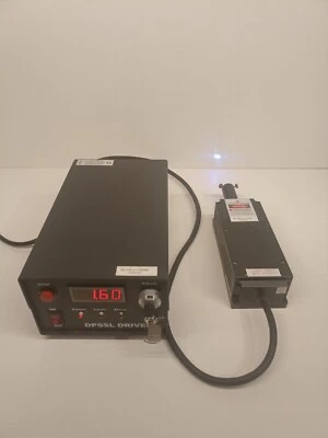 Laser à semi-conducteurs MLL-FN-473.5nm/100mW avec pilote DPSSL - Photo 1/4