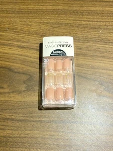 Dashing Diva Magic Press on Nails Medium Dusty Rose 30 ct PO76 - Picture 1 of 1
