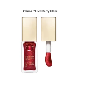 Clarins Instant light Lip Comfort Oil 09 Red Berry Glam BNIB - Picture 1 of 2