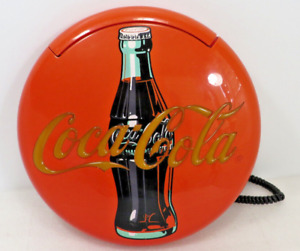 Vintage Coca Cola Retro Corded Stand Up or Wall Mount Telephone Red 90s