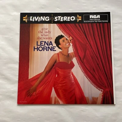 LENA HORNE - Give The Lady What She Wants (1984) Vinyl LP (NL89459) Jazz Vocal - Image 1 of 4