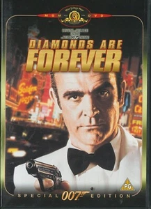 Diamonds Are Forever (1971) DVD, Sean Connery, Jill St. John [Region 2] - Picture 1 of 2