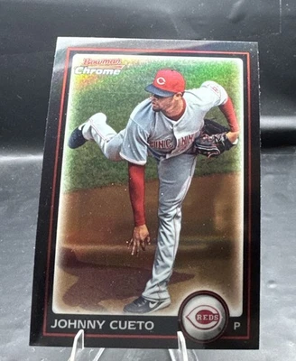 Bowman Chrome Refractor Johnny Cueto #63 2010 Foto 1 de 3