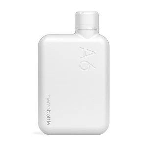 NEW Memobottle A6 Stainless Steel White - Picture 1 of 4
