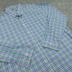Southern Point Shirt Mens XXL Button Down Long Sleeve Tattersall Check - Picture 1 of 11
