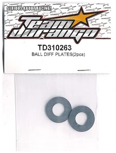 Team Durango Ball Diff Plates (2pcs) TD310263 - Picture 1 of 1