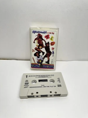 TLC "Ooooooohhh...On The TLC Tip" Classic R&B Hip-Hop Pop Rap Cassette Tape - Imagem 1 de 4
