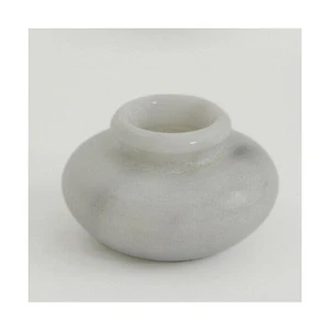 VASE Profumatore Marmo Bianco italienische weiße Marmor Vase Deko Vintage 4 cm - Bild 1 von 1