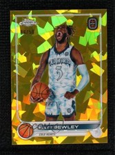 2022 Topps Chrome OTE Overtime Elite Sapphire Edition Gold 6/50 Matt Bewley #75