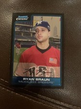 2006 Bowman Chrome Draft Future's Game Prospects #3 Ryan Braun Rookie