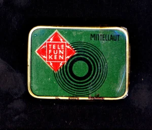 NADELDOSE "Telefunken mittellaut" 200 Nadeln, Needle-tin, Grammophon,78rpm D233 - Bild 1 von 2