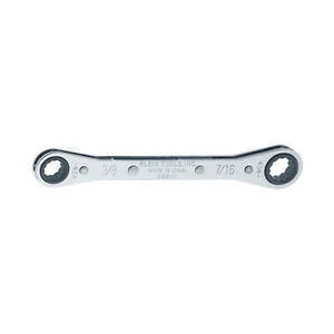 Klein Tools 68201 Ratcheting Box Wrench 3/8-Inch x 7/16-Inch - Picture 1 of 2