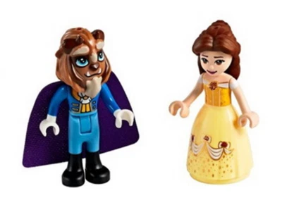 NUEVO LEGO Minifigura Vestido Bella dp096 y Bestia dp097 Disney Princesa Bella 43180 Foto 1 de 4