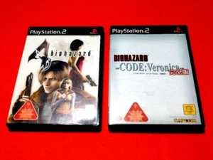 Resident Evil 4 + -CODE: Veronica- Biohazard Japan PS2 - Picture 1 of 3