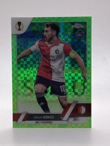 TOPPS UCC CROMO 2022/23 PARALELO ORKUN KOKCU FEYENOORD 301/399 - Imagen 1 de 2