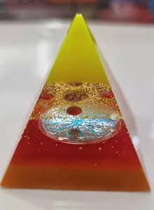Chakra/Feng Shui/Prosperity Pyramids - Blessed with Holy Water Fron Jordan River - Picture 1 of 5