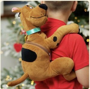 NWT Scooby Doo Plush Backpack Kids Stuffed Animal Adjustable Straps NEW