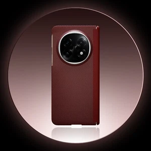 Hinge Protection Genuine Carbon Fiber Magnetic Slim Case Cover for Oppo Find N5 - Picture 1 of 19