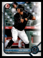 2022 Bowman Karson Milbrandt Miami Marlins Draft Prospect #BD-87 Mint