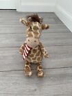 Jellycat Giraffe Soft Toy With Stripe Scarf