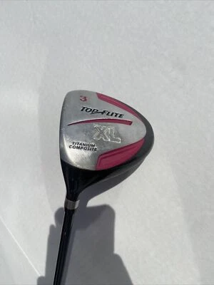 PALO DE GOLF TOP FLITE XL TITANIO COMPUESTO METAL 3 MADERA CALLE LH Foto 1 de 4