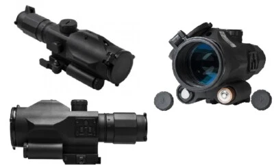 NcStar VSRTM3940GV3 Gen3 SRT 3-9X40 Rubber Armored Scope w/Green Laser/Mil-Dot - Image 1 of 4