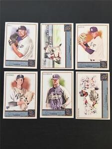 2011 Topps Allen & Ginter San Diego Padres Team Set 6 Cards With SP