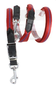 Nylon Hunde Leine mit Lederbesatz gepolstert verstellbar 2+3 Meter Art.GL440/443 - Bild 1 von 12