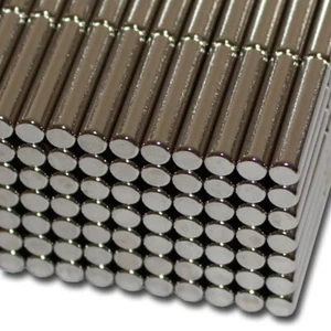 10 NEODYM STAB MAGNETE D5x25 mm 1,4 KG ZYLINDER N50 BASTELN RUND PINNWAND - Afbeelding 1 van 2