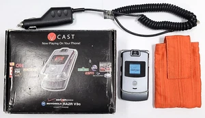Motorola RAZR / Razor V3c - Gray ( Verizon ) Flip Cell Phone - Boxed with Games - Picture 1 of 8