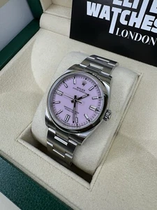 Rolex Oyster Perpetual 36 126000 2024 Unworn Candy Pink Box And Papers - Picture 1 of 23